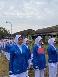 Lomba gerak jalan SMK - SMKS Satria Nusantara Betung