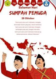 Memperingati Hari Sumpah Pemuda 28 Oktober 2024 - SMKS Satria Nusantara Betung