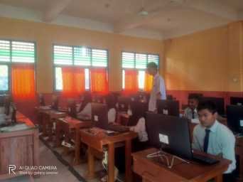 Pelaksanaan Asesmen Nasional Berbasis Komputer 2023  - SMKS Satria Nusantara Betung